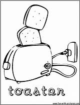 Toaster Coloring Pages sketch template