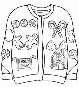50 Christmas Sweater Coloring Pages  ColoringPagesOnlycom sketch template