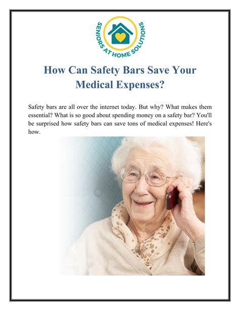How Can Safety Bars Save Your Medical Expenses? by seniorsathomesolutions - Issuu