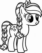Pony Cartoon My Little Coloring Pages  Wecoloringpagecom sketch template