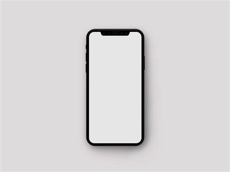 Minimalistic iPhone X Mockup – The Mockup Club