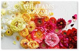 Gift Cards & eGift Cards - Williams Sonoma Canada