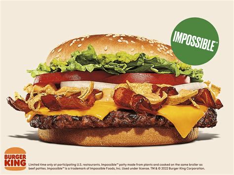 Burger King Launches Two New Impossible Burgers in USA - vegconomist ...