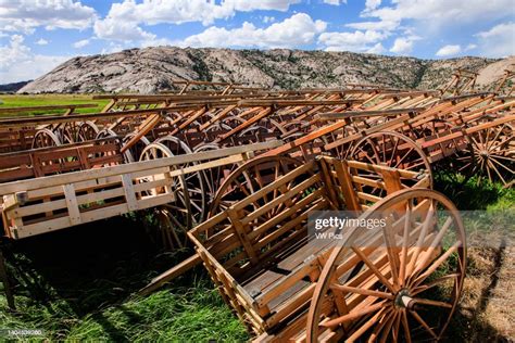 Handcarts were a means of conveyence for Mormon pioneers crossing the ...