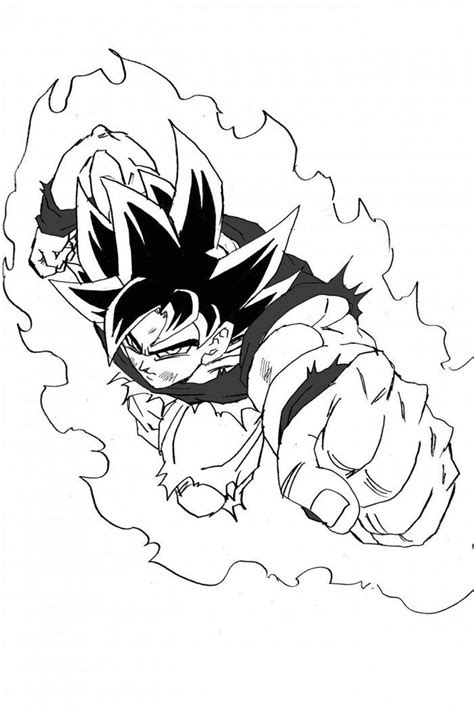 The Kindly Goku Coloring Pages PDF - Coloringfolder.com | ドラゴンボールgt ...