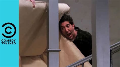 Pivot! Pivot! Pivot! - Ross Tries To Move The Sofa | Friends - YouTube