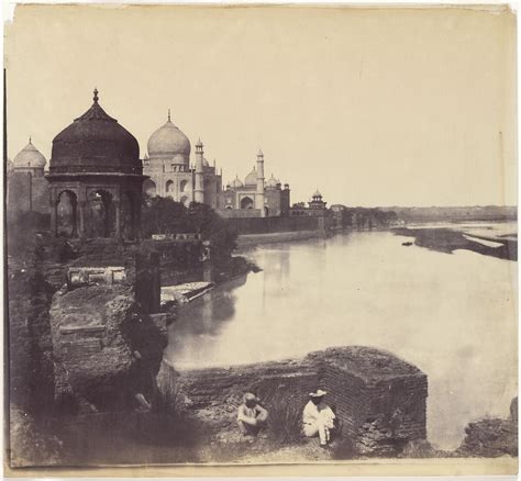 John Murray | [The Taj Mahal from the Banks of the Yamuna River] | The ...