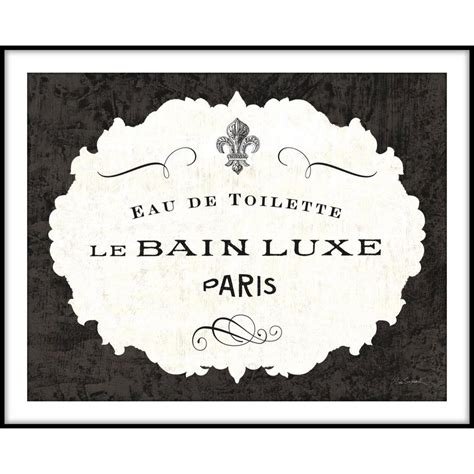 PTM Images 9.75 in. x 11.75 in. ''Le Bain Luxe I'' Framed Wall Art 1-76812 - The Home Depot