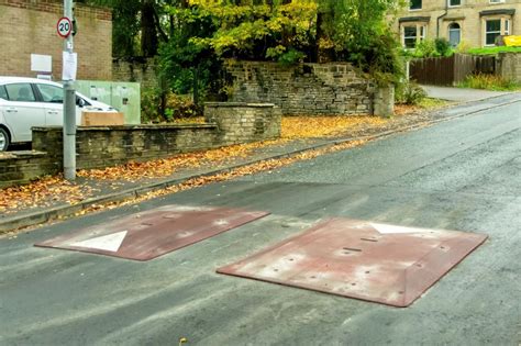 Speed Cushions Installed In Sowerby Bridge - Rosehill Highways