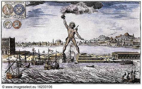 Colossus of Rhodes / Reconstruction Colossus of Rhodes / Reconstruction,17TH,2ND,A.,Bernhard ...