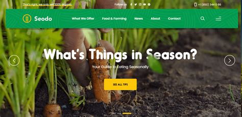 20 Best Farming & Agriculture Website Template For 2023 - uiCookies