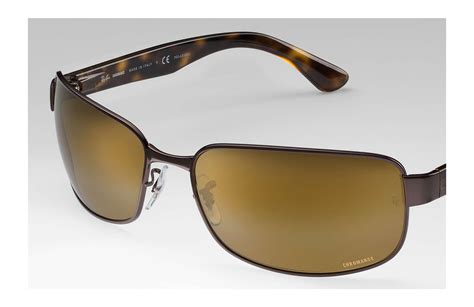 Ray-Ban Rb3566 Chromance in Brown; Tortoise/Bronze (Brown) for Men - Lyst