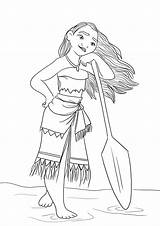 Princess Moana Free To Print Or Download And color For Children sketch template