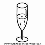 Glass Of Champagne Coloring Pages For Kids  Free sketch template