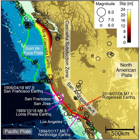 Cascadia Earthquakes sometimes trigger San Andreas Fault quakes ...