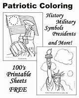 Patriotic Coloring Pages sketch template