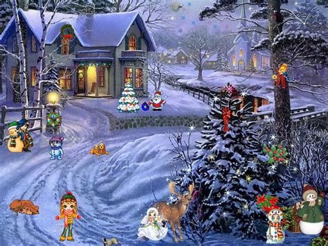 Christmas Screensaver - Christmas Paradise - FullScreensavers.com ...