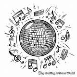 Disco Ball Coloring Pages  Free & Printable sketch template