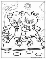 20 Daniel Tiger Coloring Pages Free PDF Printables sketch template
