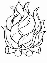 Fire coloring pages Download And Print sketch template