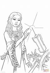 Spinning Wheel Coloring Pages sketch template