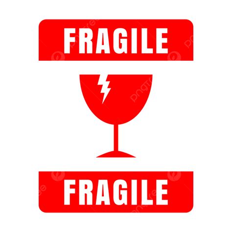 Fragile Sticker Vector Hd PNG Images, Fragile Sticker Png, Fragile Sticker, Awas Pecah Fragile ...