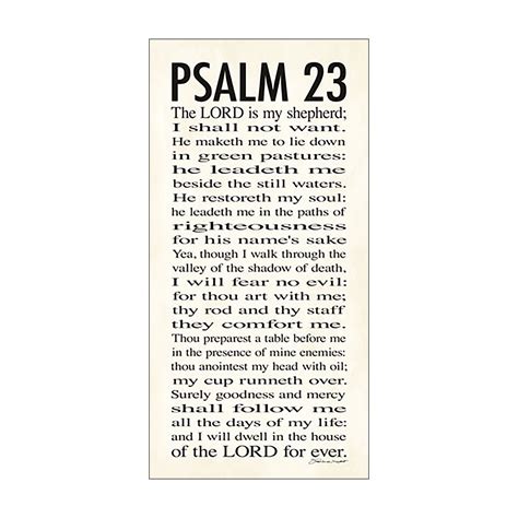 The Lord's Prayer Psalm 23 by Stephanie Marrott - Etsy