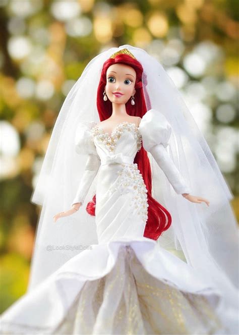 24/ #TheLittleMermaidBrideDoll /Lookstyledolls | Princess barbie dolls ...