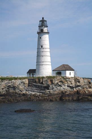 Boston Harbor Lighthouse | Lighthouse, Boston harbor, Harbor lights