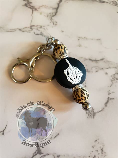 Middle Finger Keychains - Etsy