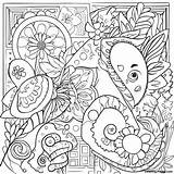Collage Coloring Page  Pagescom sketch template