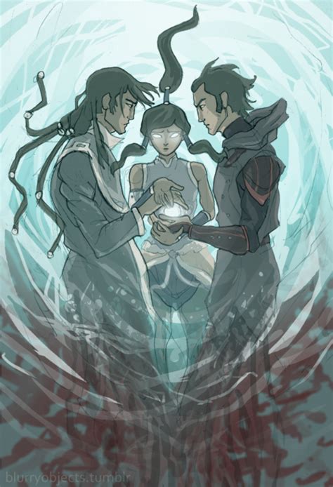 Korra, Tarrlock, and Amon | Korra, Avatar aang, Avatar airbender