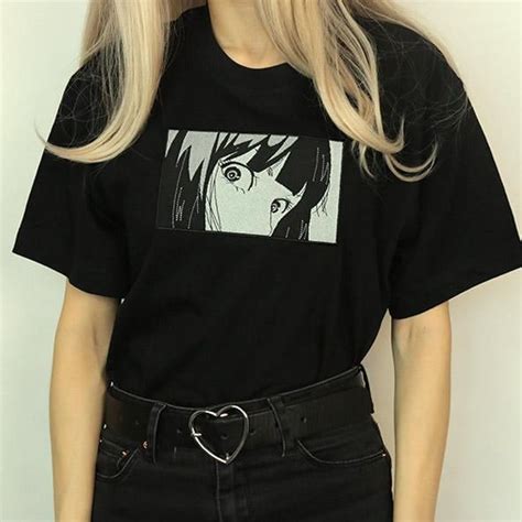 Anime T-Shirt in 2020 | Aesthetic clothes, Grunge outfits, Clothes