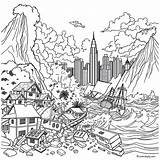 13 Best Earthquake Coloring Pages Free Printable PDFs sketch template