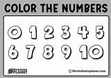 Ten Coloring Page sketch template