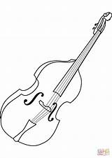 Cello Coloring Pages  Kidsuki sketch template