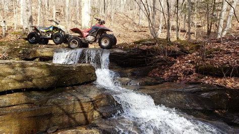 Four Wheeler Trail Riding - TRX300EX - YouTube