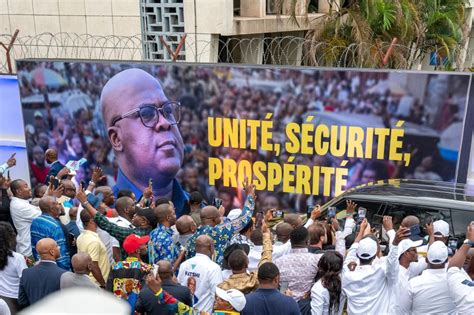 DR Congo President Tshisekedi declared winner as opposition leaders call for mass protests ...