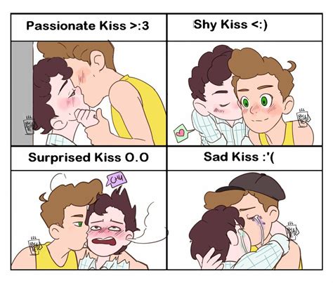 Passionate Kiss = Shy Kiss >