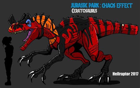 JP: Chaos Effect Ceratosaurus by Hellraptor.deviantart.com on @DeviantArt | Jurassic park poster ...