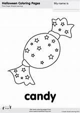 Candy In Wrapper Coloring Pages sketch template
