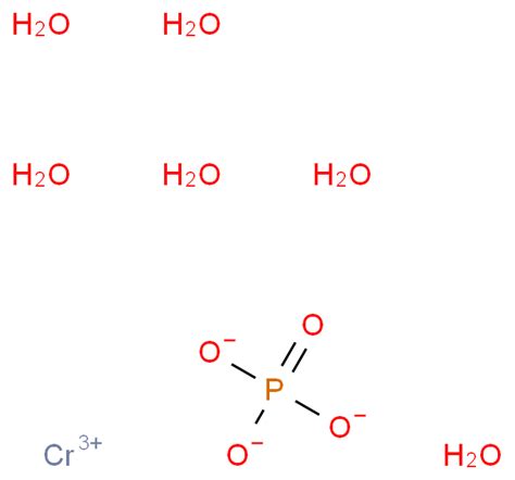 CHROMIUM (III) PHOSPHATE HEXAHYDRATE 13475-98-4 wiki