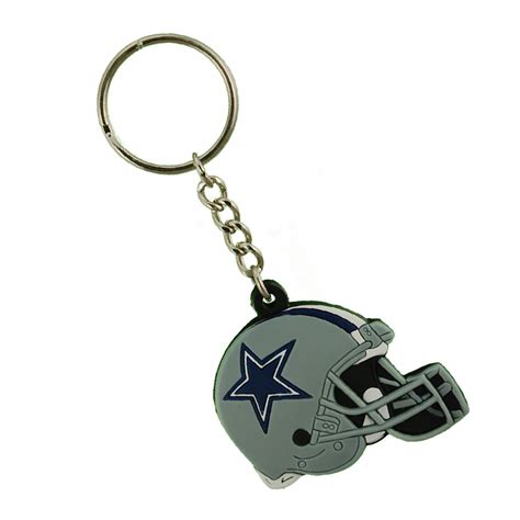 Dallas Cowboys NFL Helmet Keychain