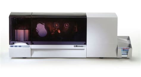 Zebra P640i Card Printer with Built-In Dual-Side Laminator