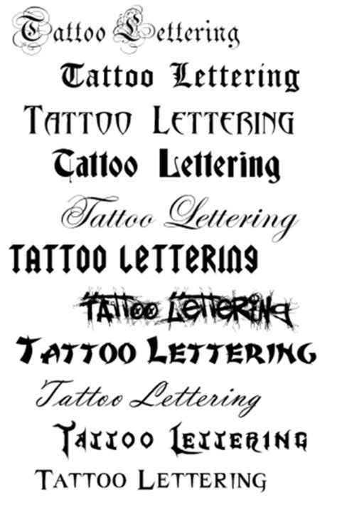 Aggregate 100+ about tattoo fonts for men best - Billwildforcongress