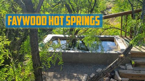 Faywood Hot Springs | New Mexico - YouTube