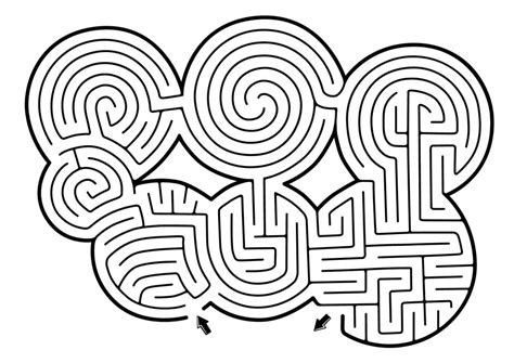 Hard Mazes - Best Coloring Pages For Kids | Maze worksheet, Hard mazes, Mazes for kids