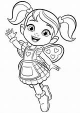 Butterbean’s Cafe Coloring Pages  Free Printable For Kids sketch template