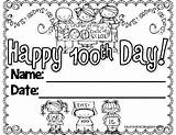 100th Day Of School Coloring Pages  sketch template
