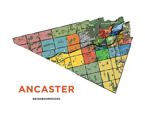 Ancaster Neighbourhoods Map – Jelly Brothers